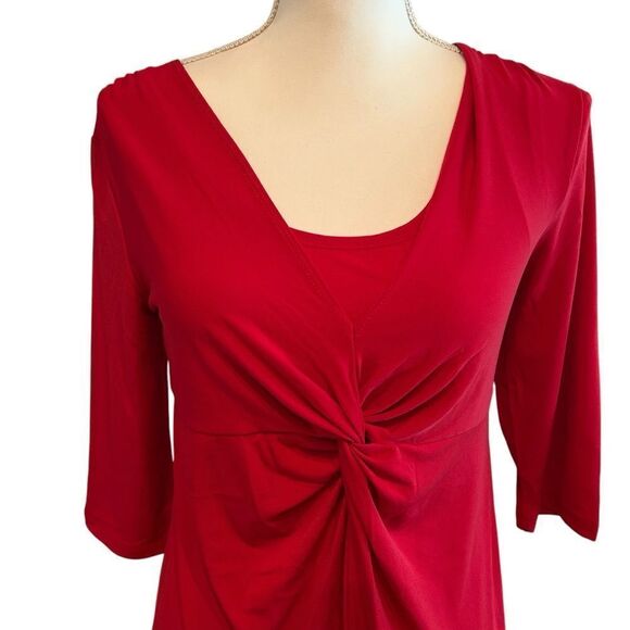 George Red Bodycon Dress Size XS Oversized - Picture 2 of 5